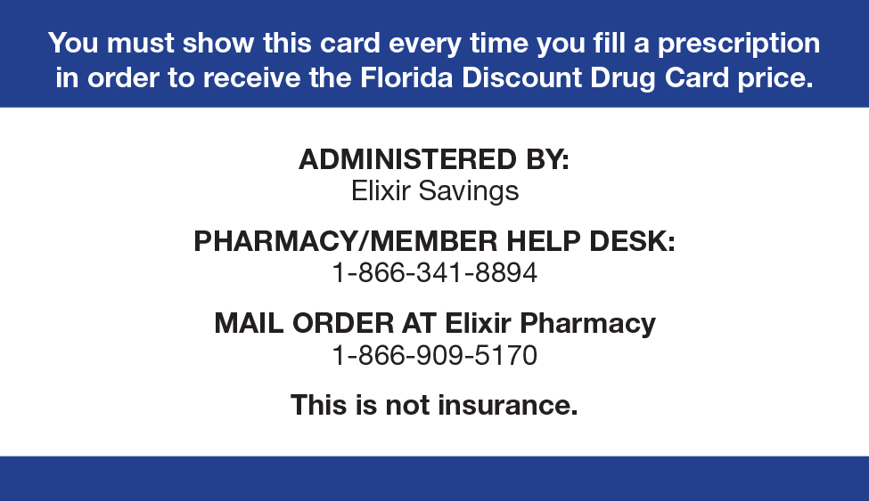 Florida Discount Drug Card